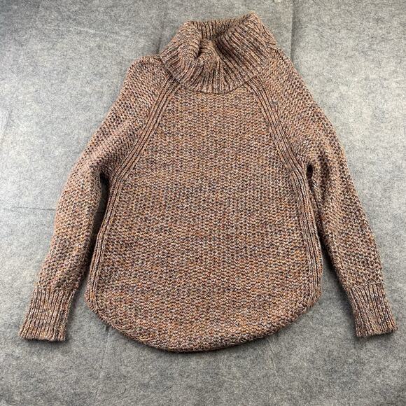 Prana Sweater Womens Small Turtleneck Wool Alpaca Pullover Chunky - Picture 3 of 6